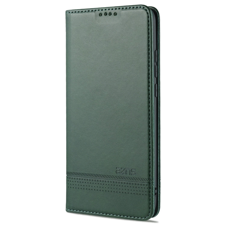 OPPO A15 Leather Wallet Case with Card Holder & Magnetic Closure