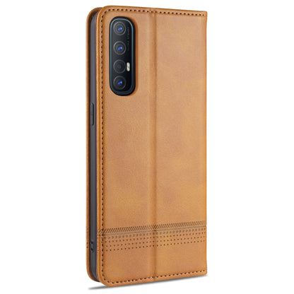 OPPO Reno3 Pro Leather Wallet Case with Card Holder & Magnetic Closure