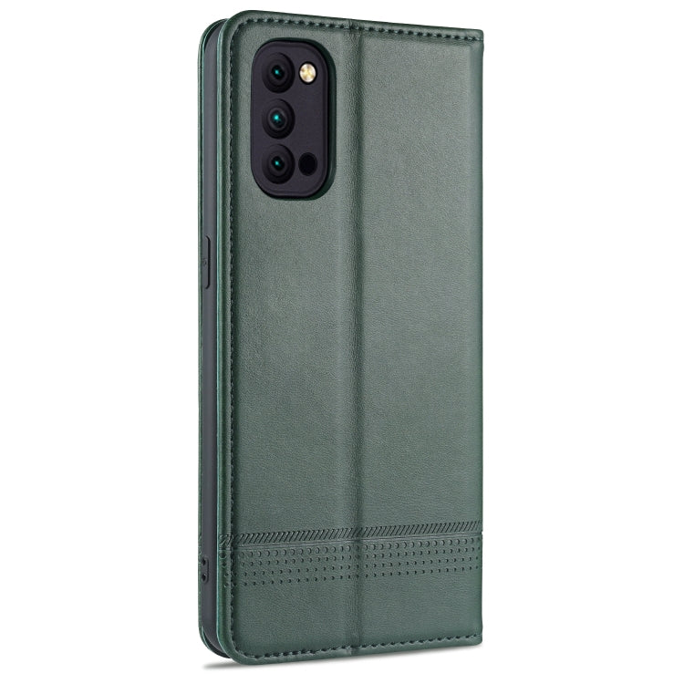 OPPO Reno4/Reno4 Pro Leather Wallet Case with Card Holder & Magnetic Closure