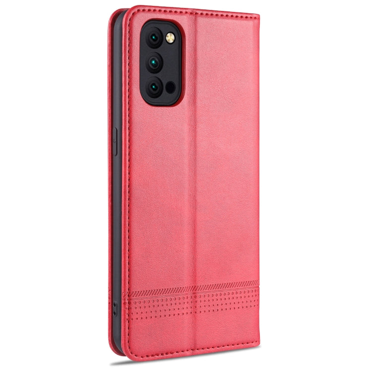 OPPO Reno4/Reno4 Pro Leather Wallet Case with Card Holder & Magnetic Closure