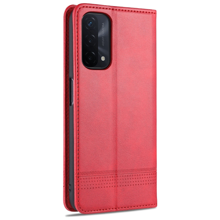 OPPO A93 5G Leather Wallet Case with Card Holder & Magnetic Closure