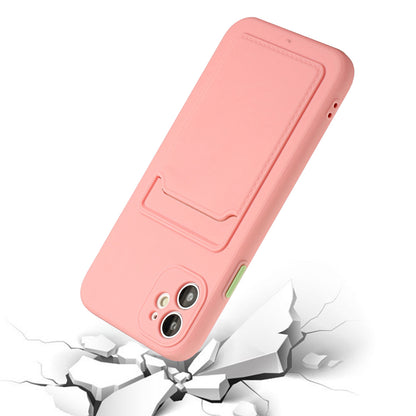 Apple iPhone 11 Shockproof TPU Case with Card Holder - Durable & Lightweight Design