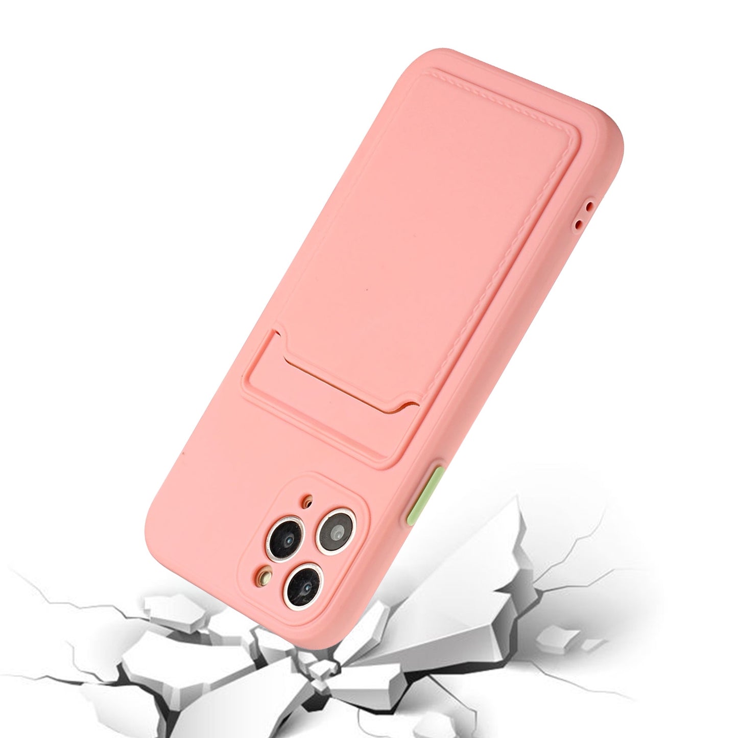 Apple iPhone 11 Pro Shockproof TPU Case with Card Holder - Durable & Lightweight Design