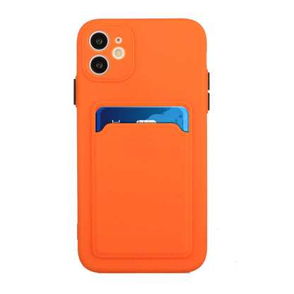 Apple iPhone 12 Mini Shockproof TPU Case with Card Holder - Durable & Lightweight Design