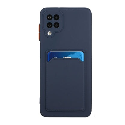 Samsung Galaxy M12 Shockproof TPU Case with Card Holder - Durable & Lightweight Design