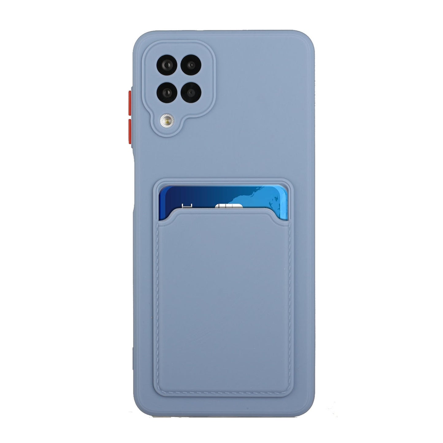 Samsung Galaxy M12 Shockproof TPU Case with Card Holder - Durable & Lightweight Design