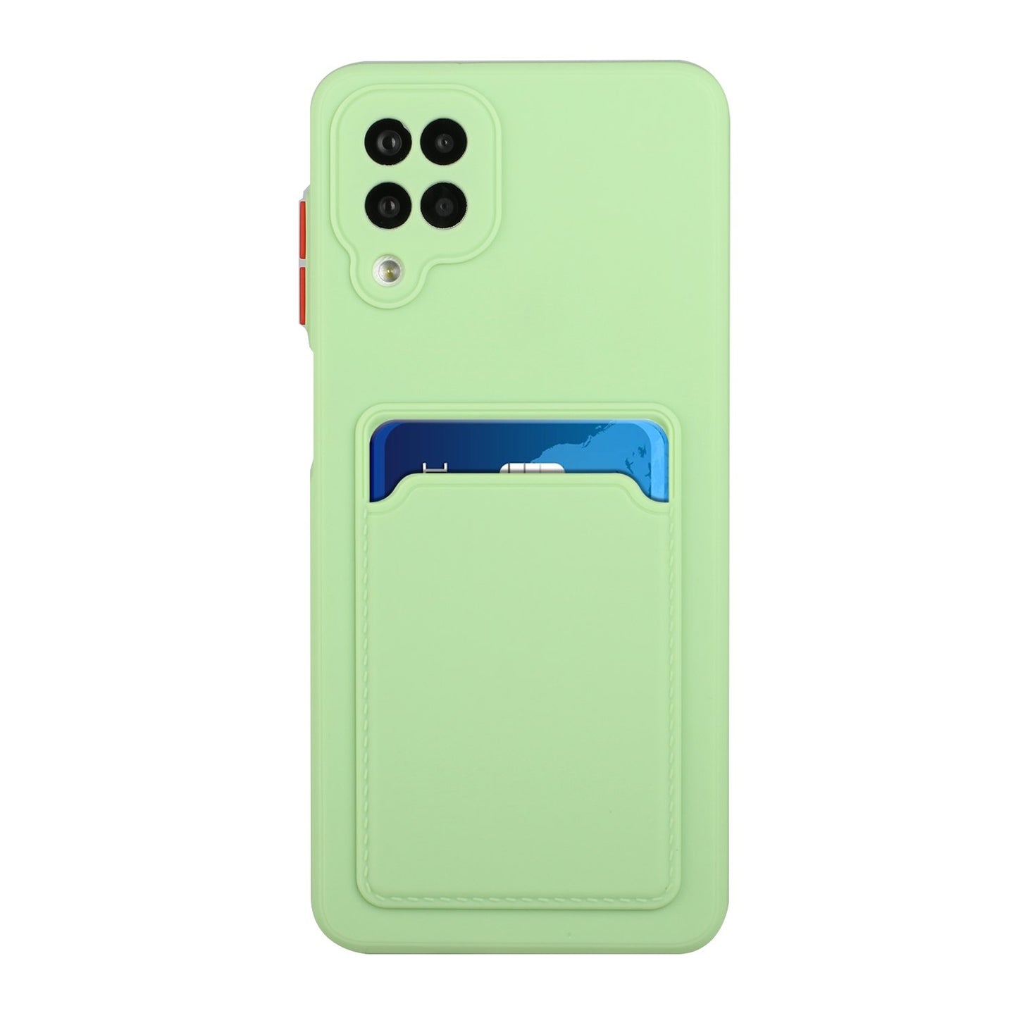 Samsung Galaxy M12 Shockproof TPU Case with Card Holder - Durable & Lightweight Design