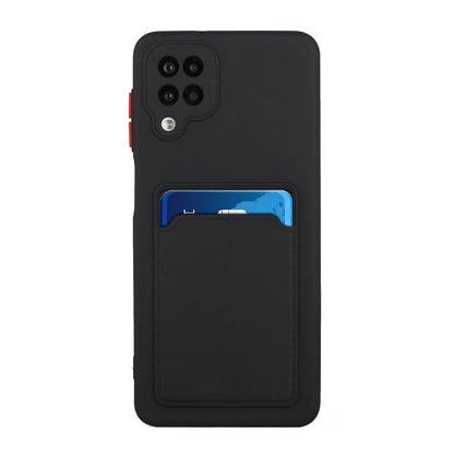 Samsung Galaxy M12 Shockproof TPU Case with Card Holder - Durable & Lightweight Design