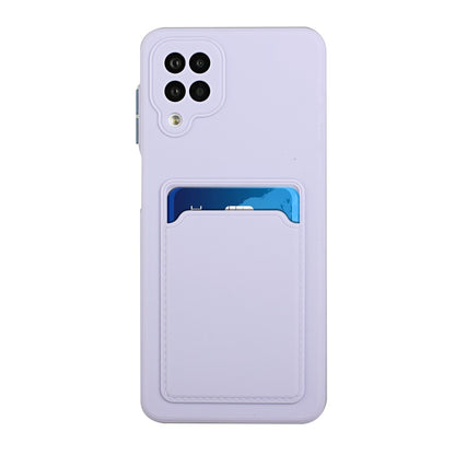 Samsung Galaxy M12 Shockproof TPU Case with Card Holder - Durable & Lightweight Design