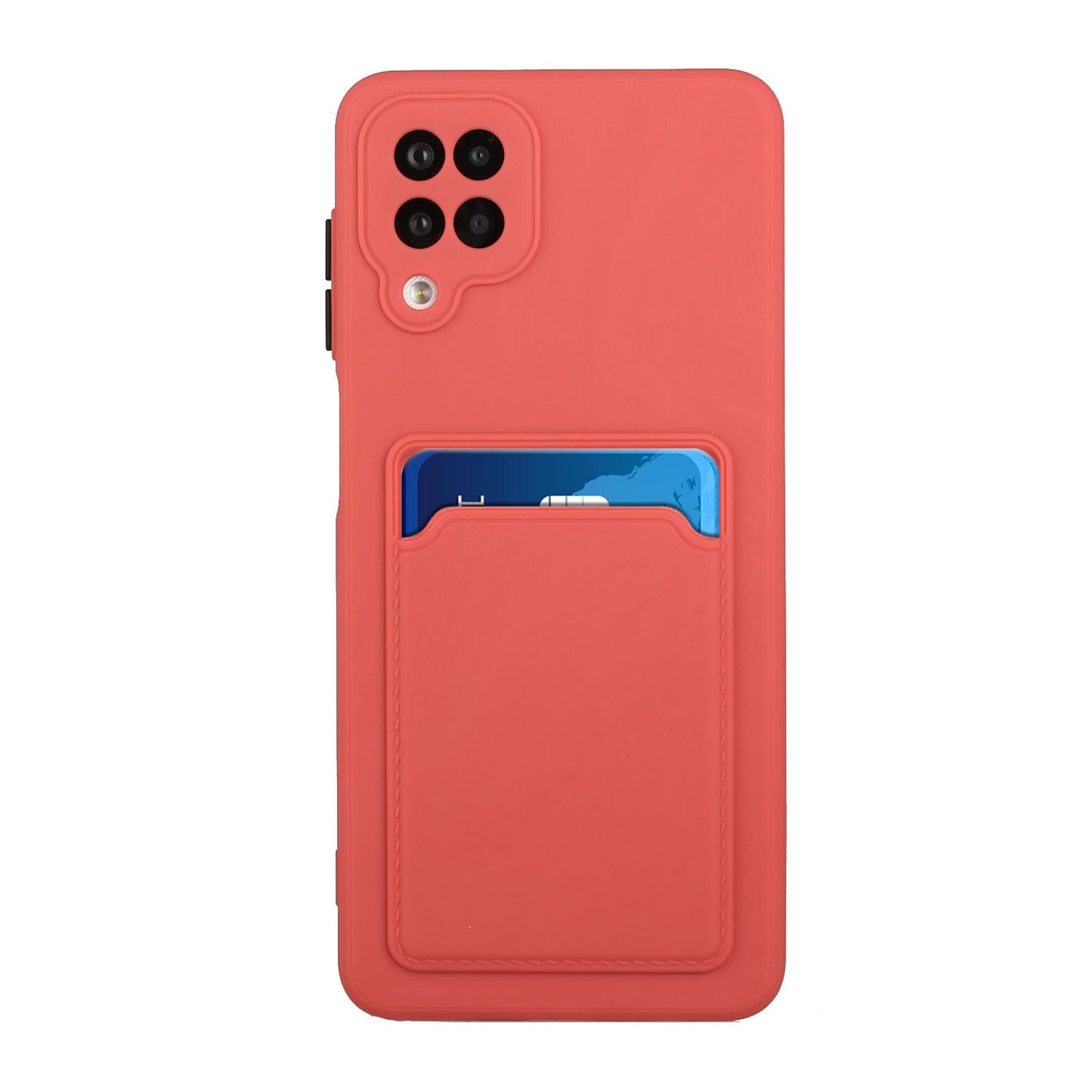 Samsung Galaxy M12 Shockproof TPU Case with Card Holder - Durable & Lightweight Design