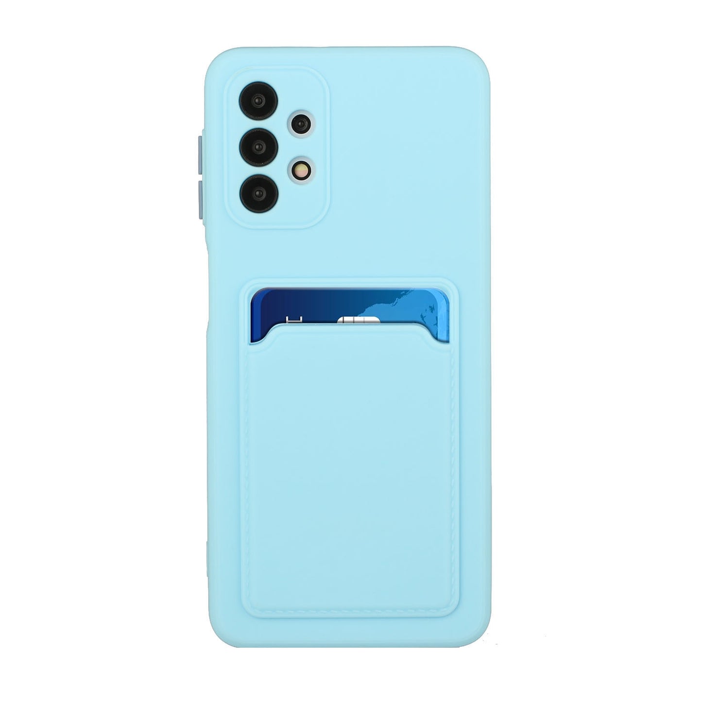 Samsung Galaxy M31s Shockproof TPU Case with Card Holder - Durable & Lightweight Design