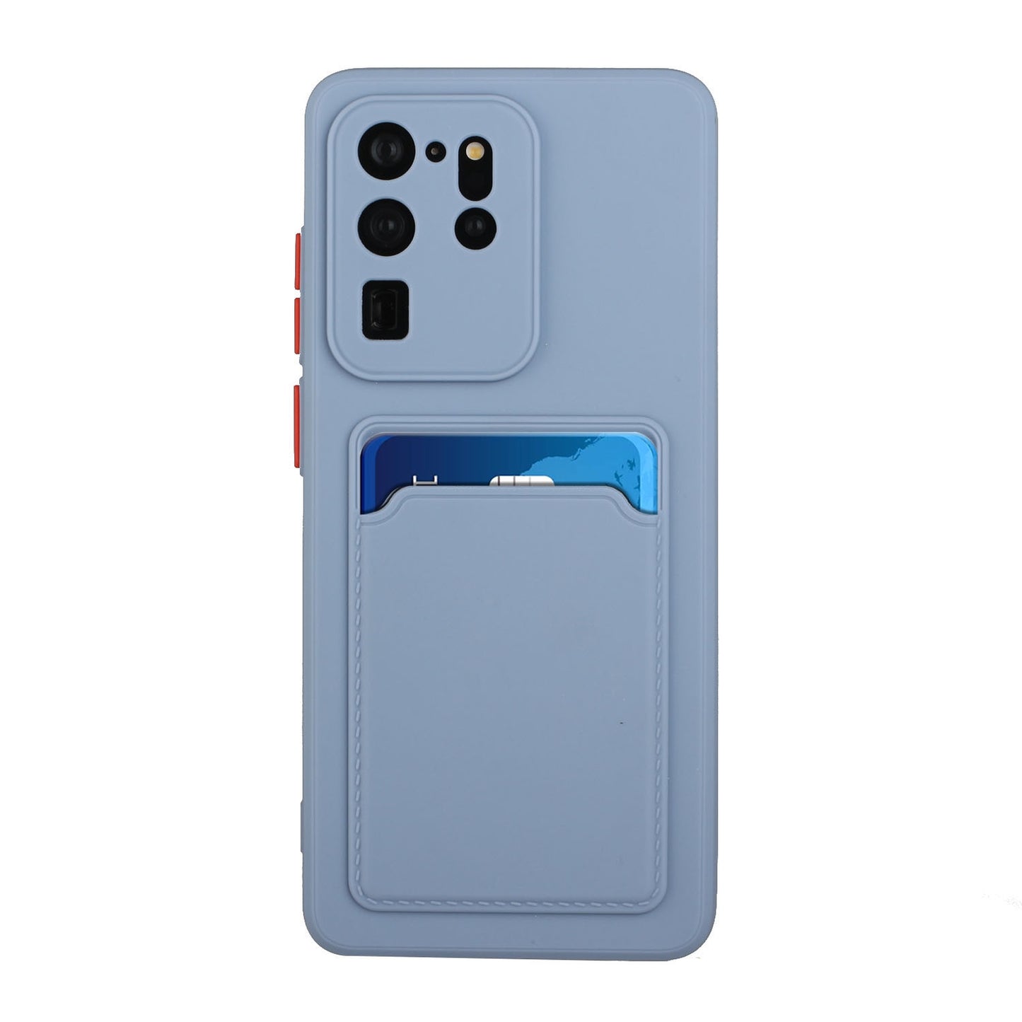 Samsung Galaxy S20 Ultra Shockproof TPU Case with Card Holder - Durable & Lightweight Design