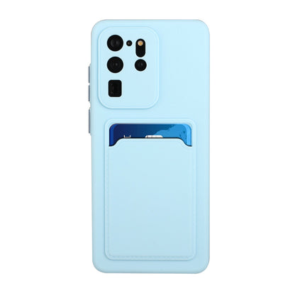 Samsung Galaxy S20 Ultra Shockproof TPU Case with Card Holder - Durable & Lightweight Design