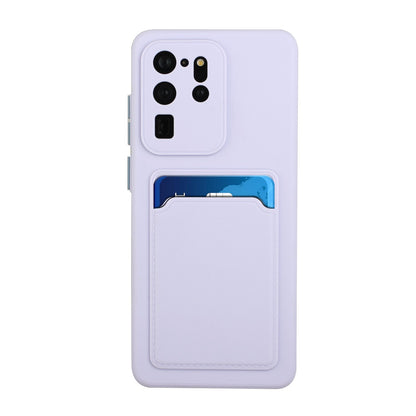 Samsung Galaxy S20 Ultra Shockproof TPU Case with Card Holder - Durable & Lightweight Design