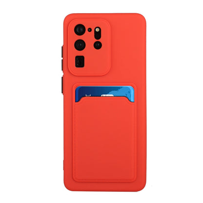 Samsung Galaxy S20 Ultra Shockproof TPU Case with Card Holder - Durable & Lightweight Design