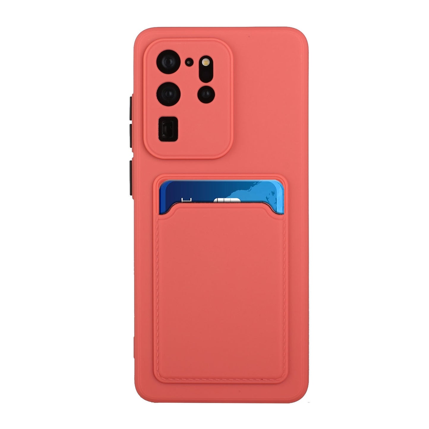 Samsung Galaxy S20 Ultra Shockproof TPU Case with Card Holder - Durable & Lightweight Design