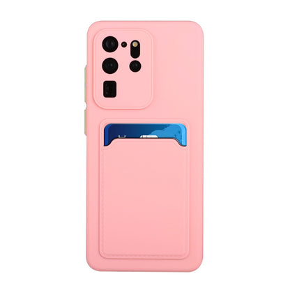 Samsung Galaxy S20 Ultra Shockproof TPU Case with Card Holder - Durable & Lightweight Design