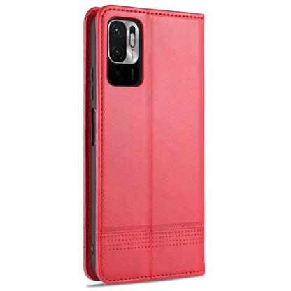 Xiaomi Redmi Note 10 5G Leather Wallet Case with Card Holder & Magnetic Closure