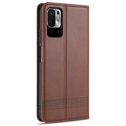 Xiaomi Redmi Note 10 5G Leather Wallet Case with Card Holder & Magnetic Closure