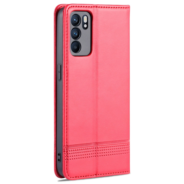 OPPO Reno6/Reno6 Pro Leather Wallet Case with Card Holder & Magnetic Closure