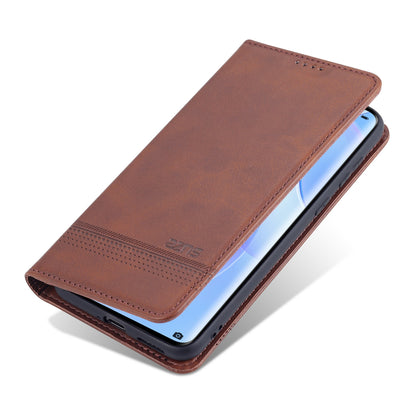 Huawei P50 Leather Wallet Case with Card Holder & Magnetic Closure