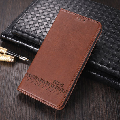 Huawei P50 Leather Wallet Case with Card Holder & Magnetic Closure