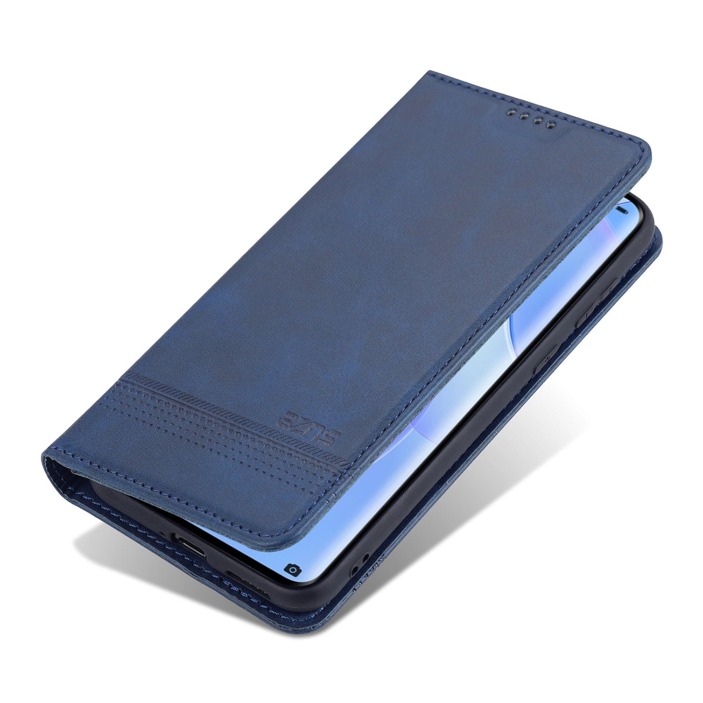 Huawei P50 Leather Wallet Case with Card Holder & Magnetic Closure