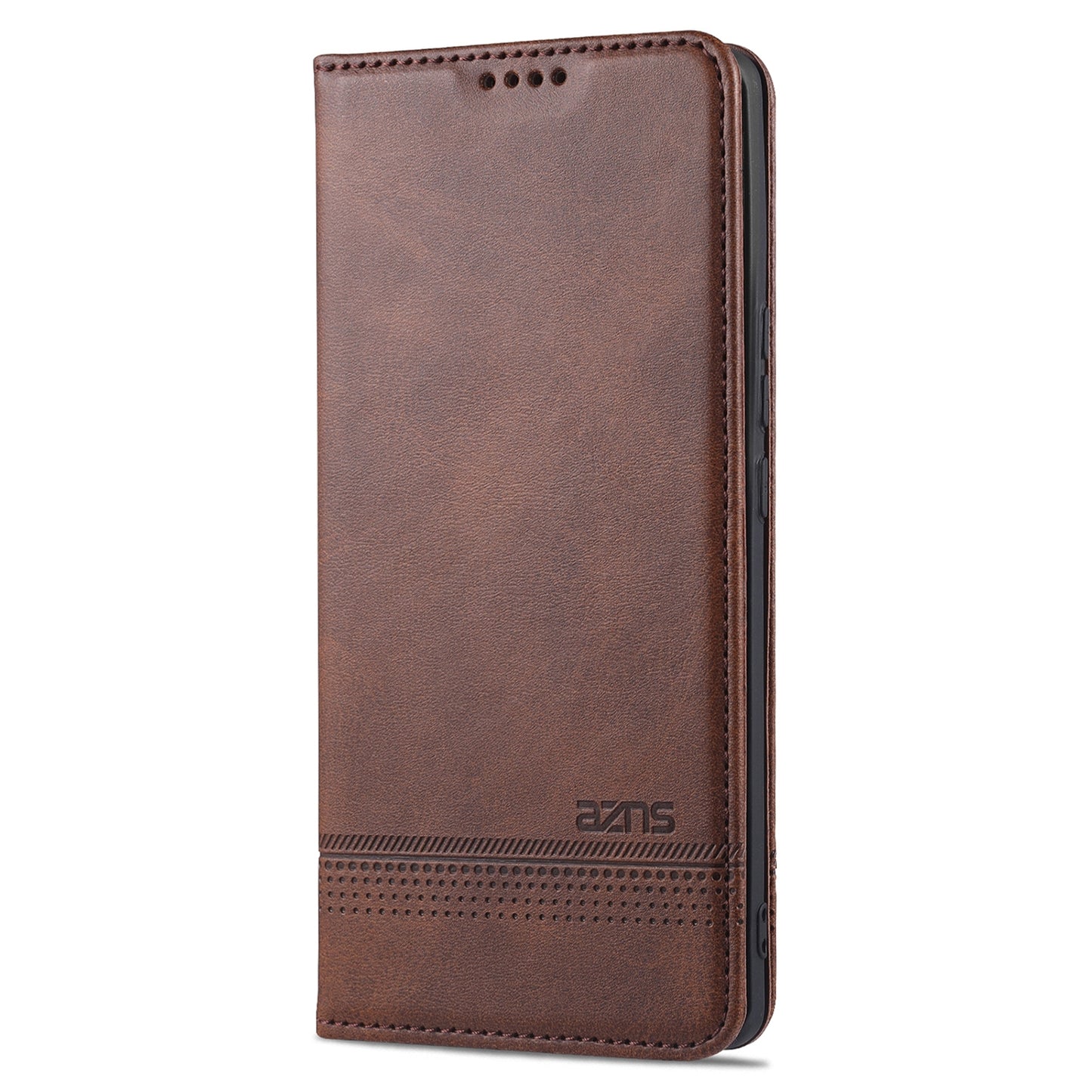 Honor 50 Leather Wallet Case with Card Holder & Magnetic Closure