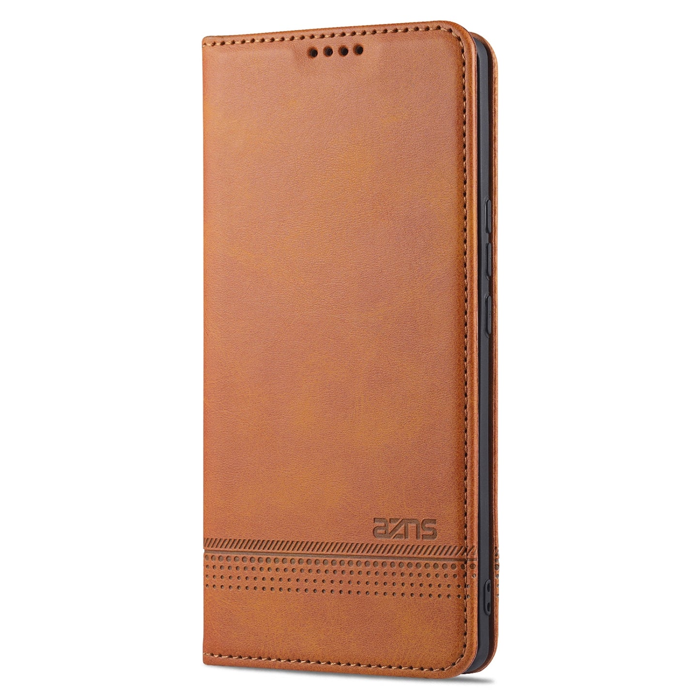 Honor 50 Leather Wallet Case with Card Holder & Magnetic Closure