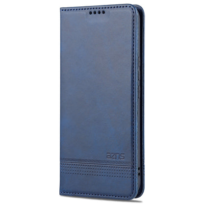 Honor 50 Leather Wallet Case with Card Holder & Magnetic Closure