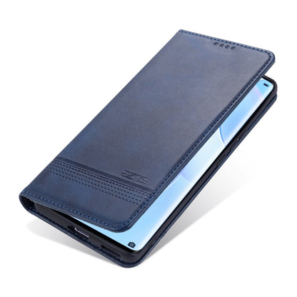 Honor 50 Leather Wallet Case with Card Holder & Magnetic Closure