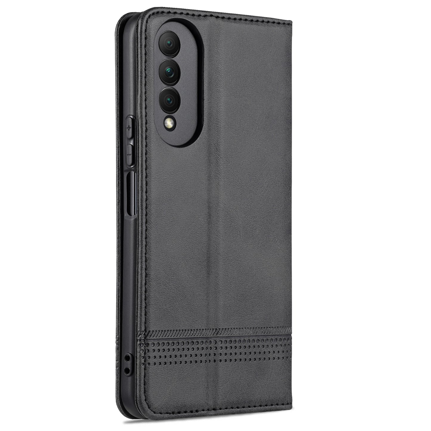 Honor X20 SE Leather Wallet Case with Card Holder & Magnetic Closure