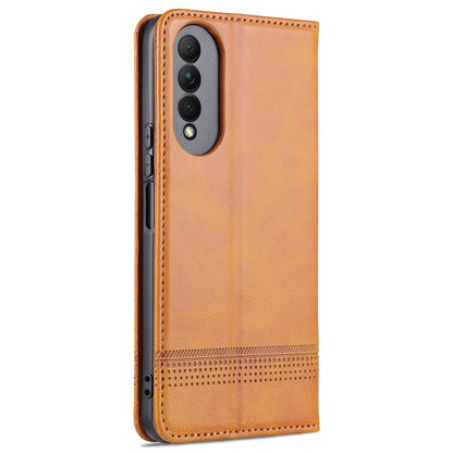 Honor X20 SE Leather Wallet Case with Card Holder & Magnetic Closure