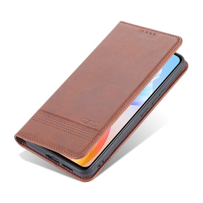 Vivo S10 Leather Wallet Case with Card Holder & Magnetic Closure