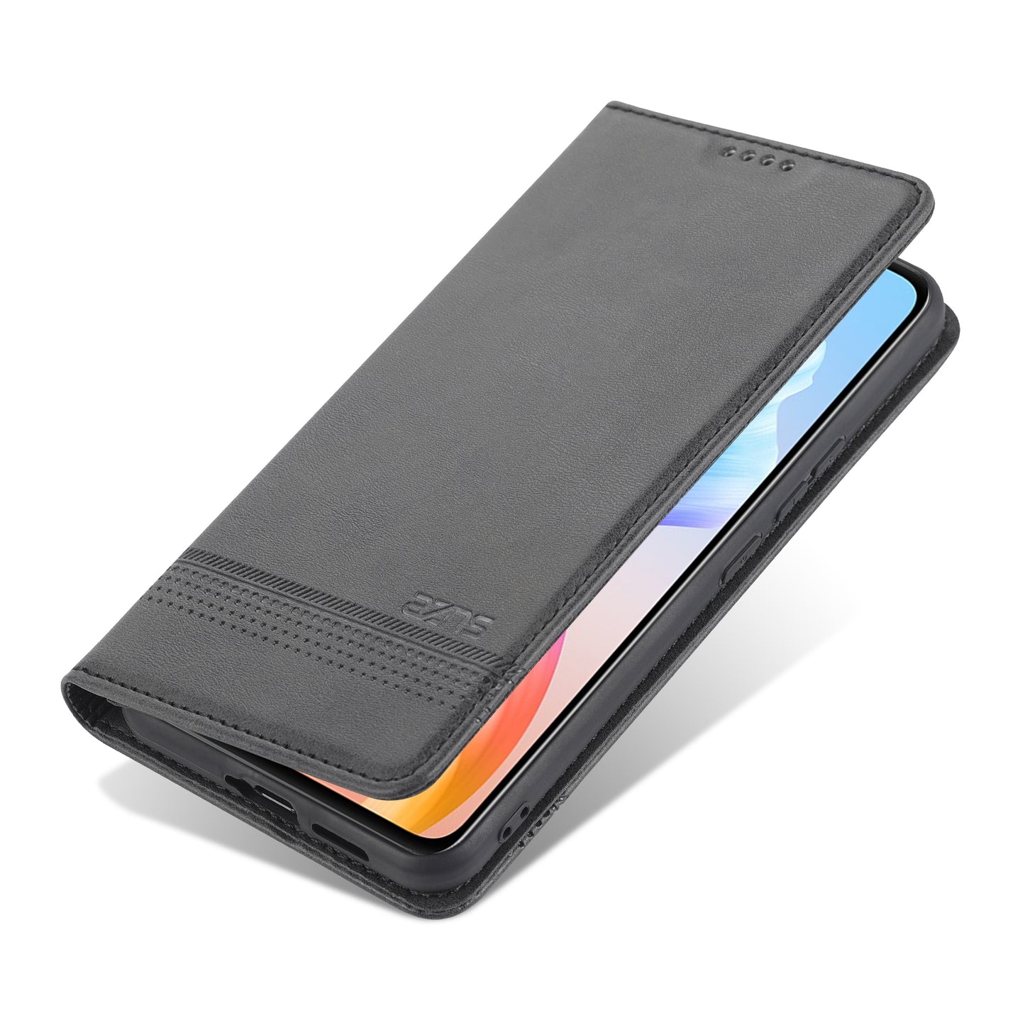 Vivo S10 Leather Wallet Case with Card Holder & Magnetic Closure