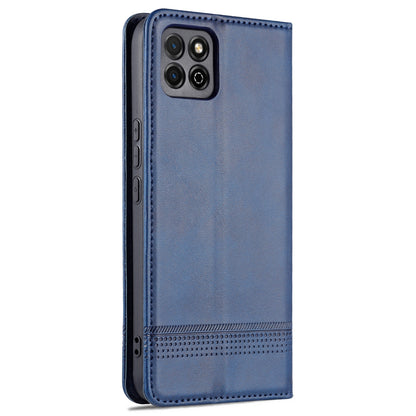 Honor Play 20 Leather Wallet Case with Card Holder & Magnetic Closure