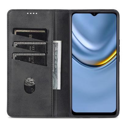 Honor Play 20 Leather Wallet Case with Card Holder & Magnetic Closure