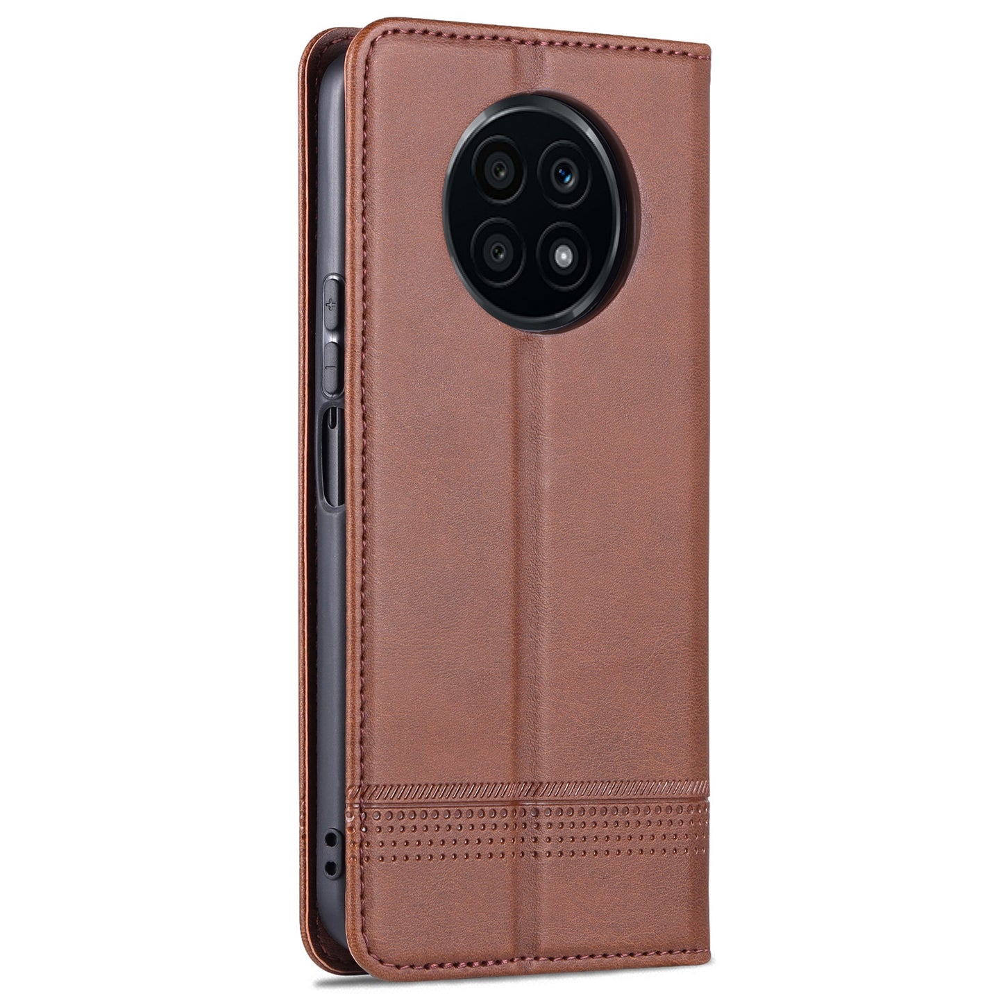 Honor X20 Leather Wallet Case with Card Holder & Magnetic Closure