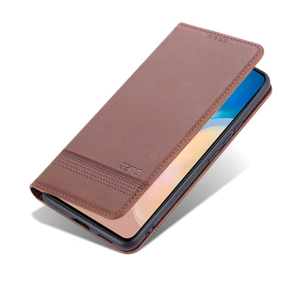 Vivo X70 Leather Wallet Case with Card Holder & Magnetic Closure