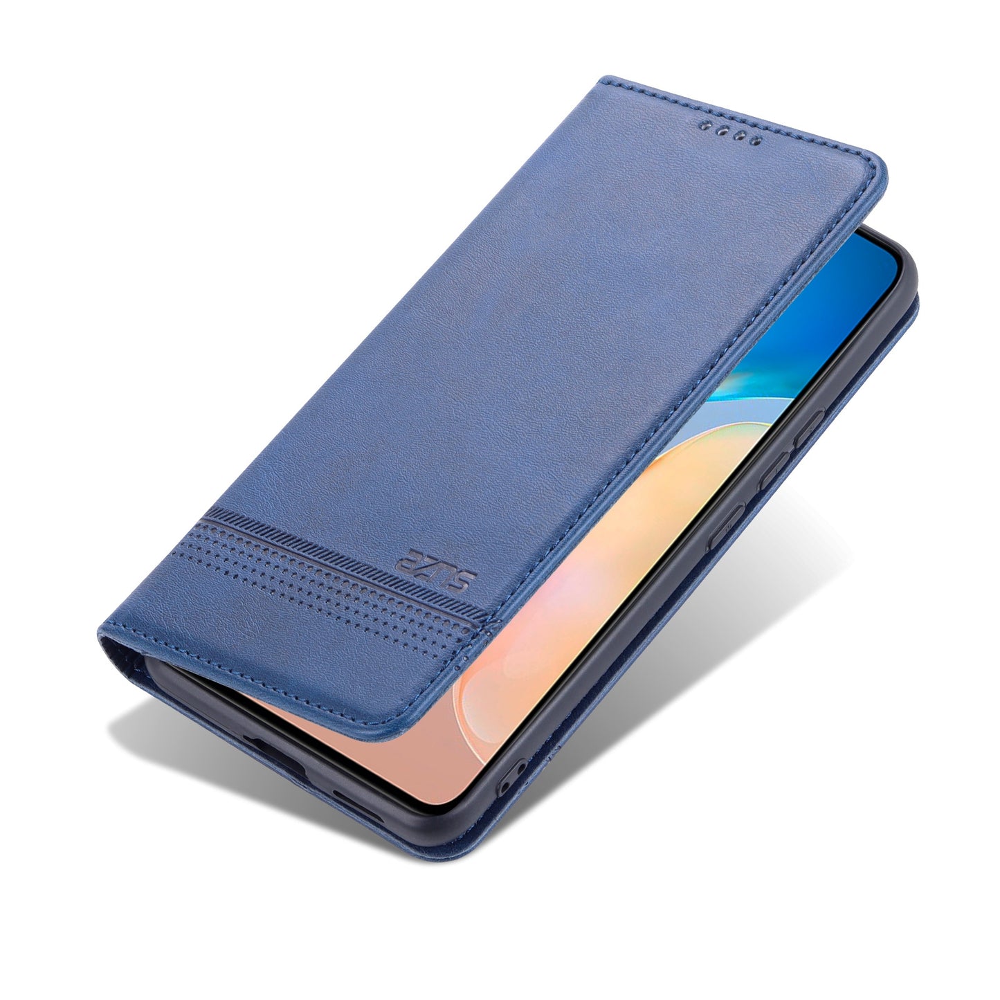 Vivo X70 Leather Wallet Case with Card Holder & Magnetic Closure