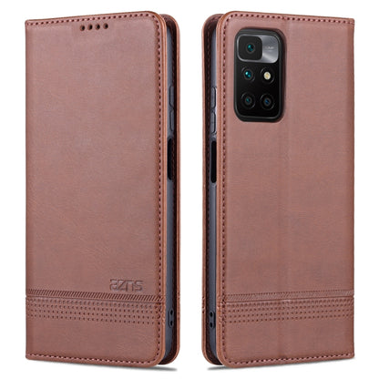 Xiaomi Redmi 10 Leather Wallet Case with Card Holder & Magnetic Closure