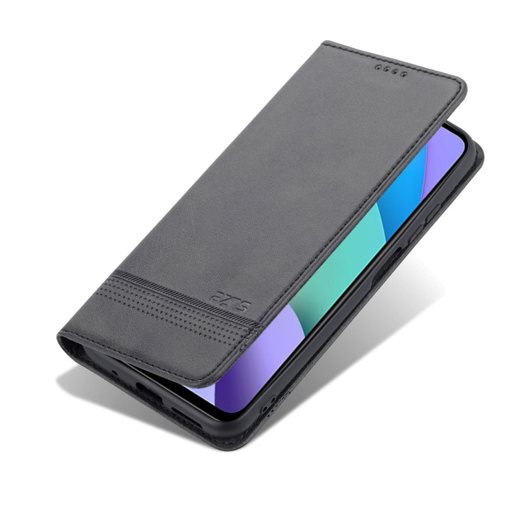 Xiaomi Redmi 10 Leather Wallet Case with Card Holder & Magnetic Closure