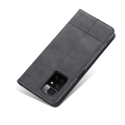 Xiaomi Redmi 10 Leather Wallet Case with Card Holder & Magnetic Closure