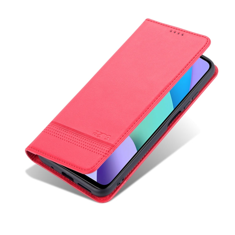 Xiaomi Redmi 10 Leather Wallet Case with Card Holder & Magnetic Closure