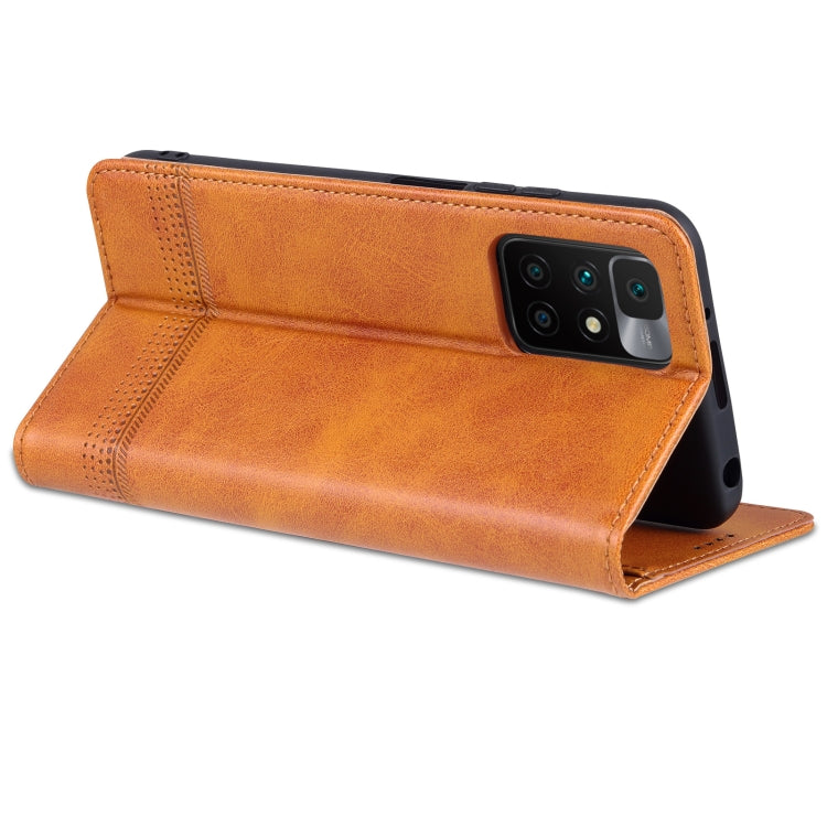 Xiaomi Redmi 10 Leather Wallet Case with Card Holder & Magnetic Closure