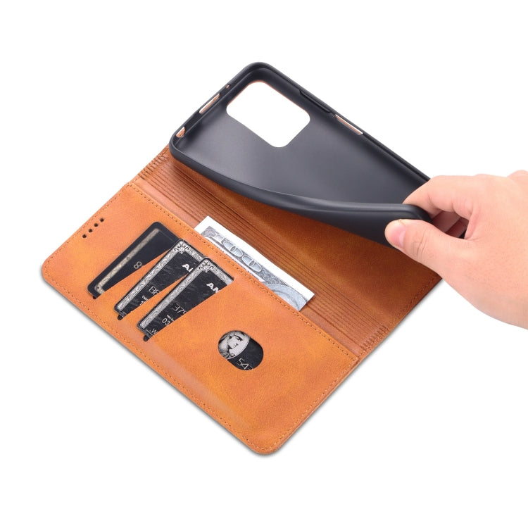 Xiaomi Redmi 10 Leather Wallet Case with Card Holder & Magnetic Closure