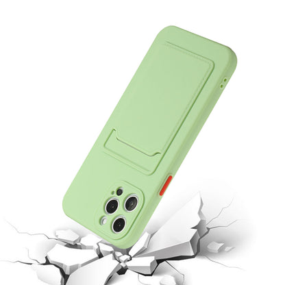 Apple iPhone 13 Pro Shockproof TPU Case with Card Holder - Durable & Lightweight Design