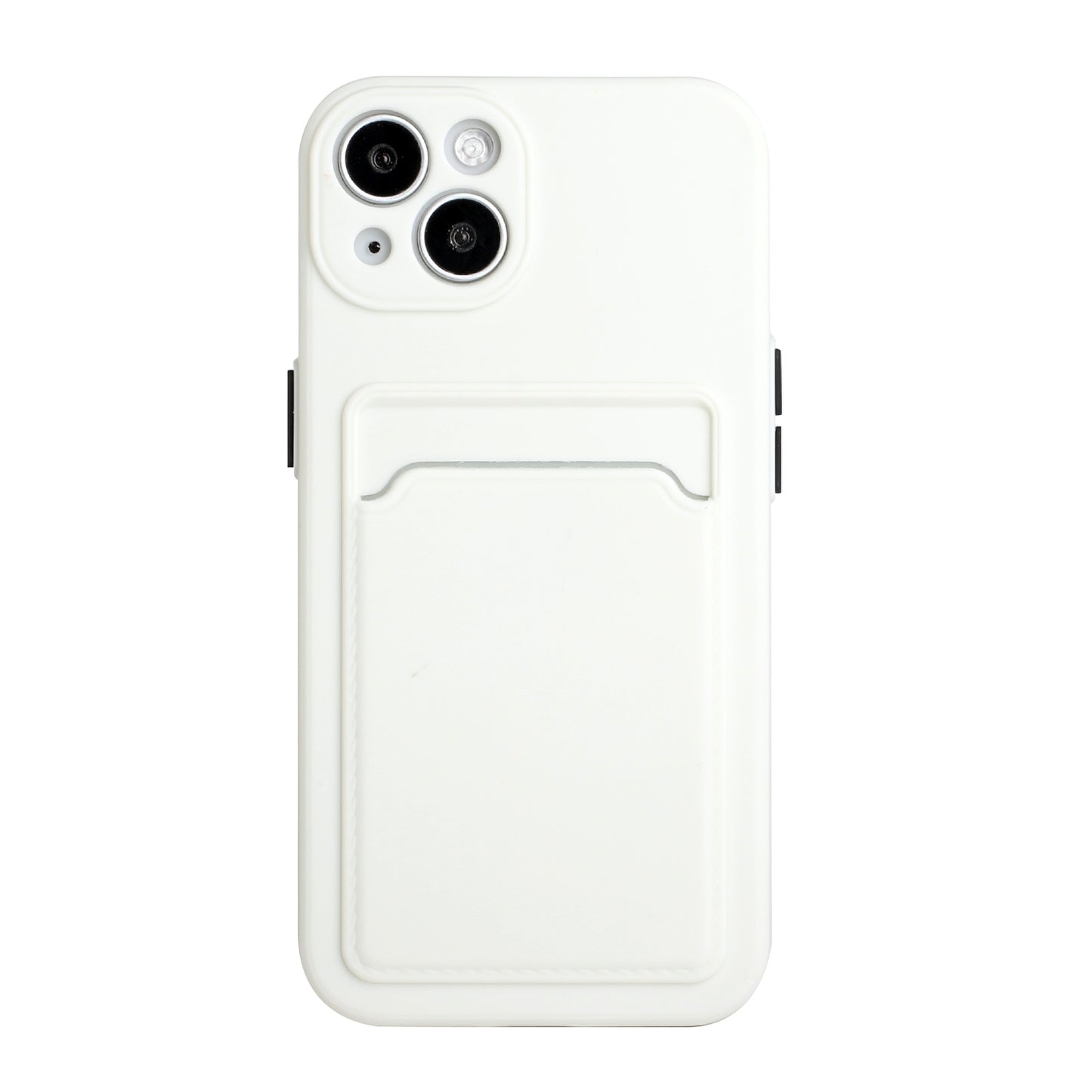 Apple iPhone 13 Mini Shockproof TPU Case with Card Holder - Durable & Lightweight Design