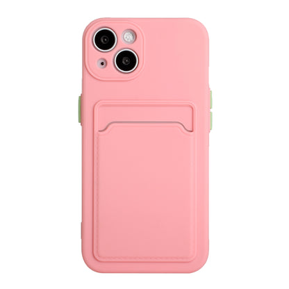 Apple iPhone 13 Mini Shockproof TPU Case with Card Holder - Durable & Lightweight Design