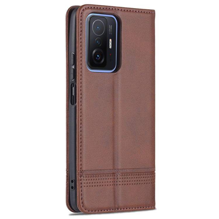 Xiaomi Mi 11T/11T Pro Leather Wallet Case with Card Holder & Magnetic Closure